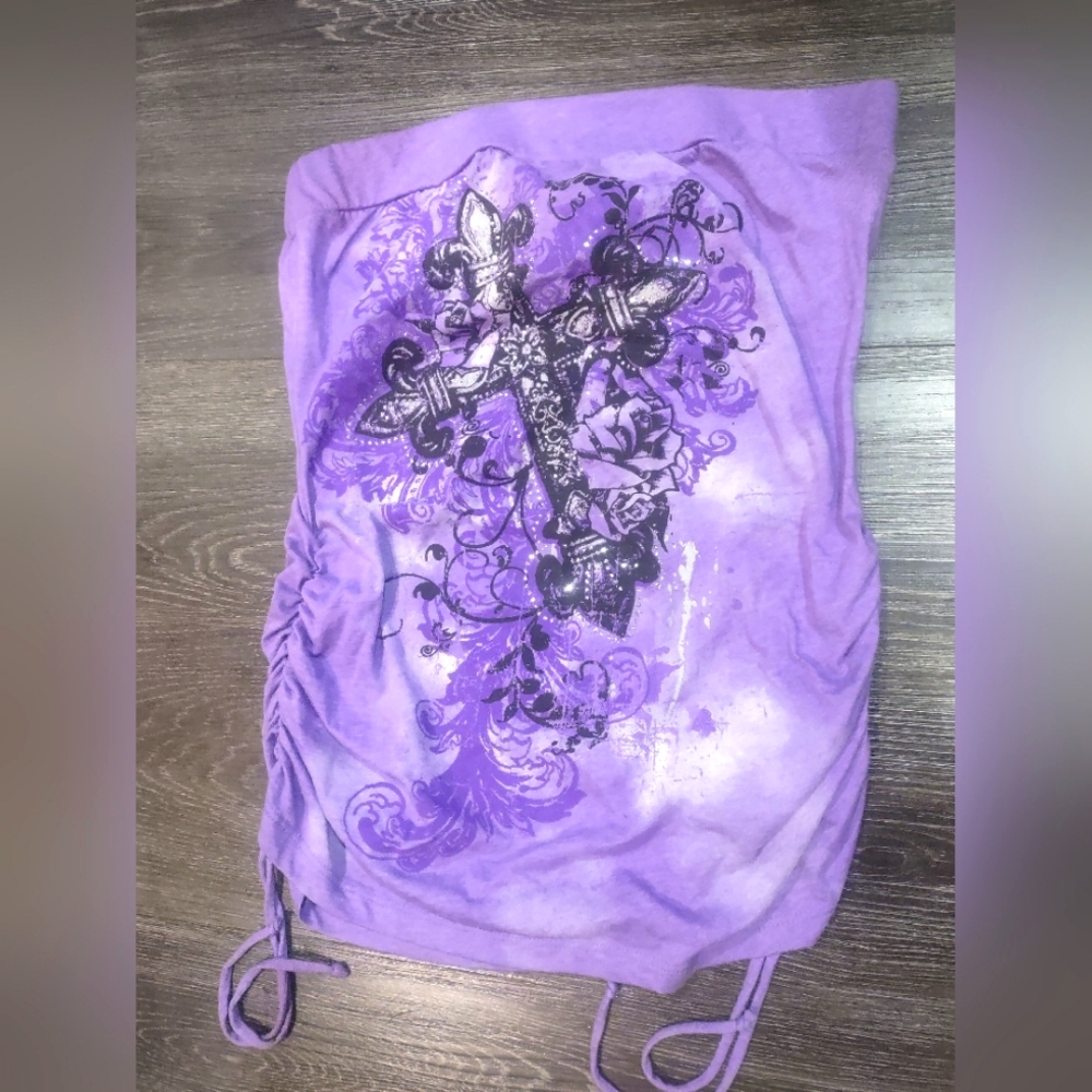 Ransom Women's Purple Tube Top